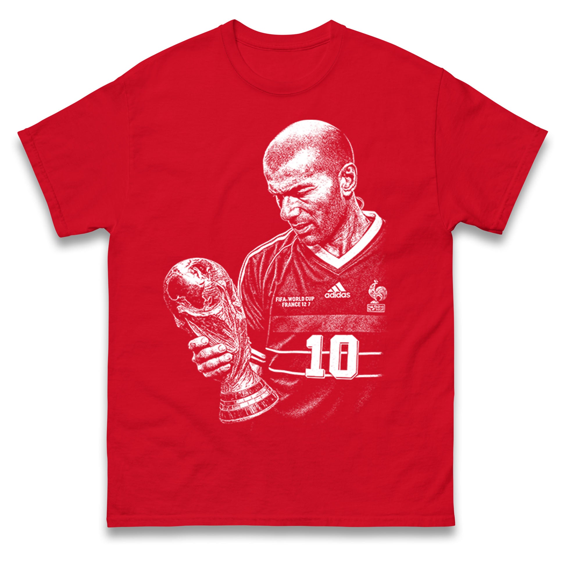 Zidane France Footballer T Shirt