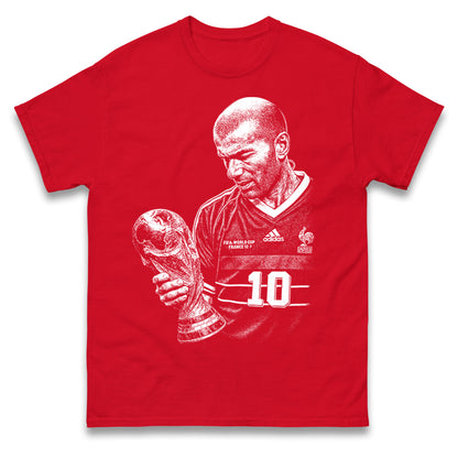 Zidane France Footballer T Shirt
