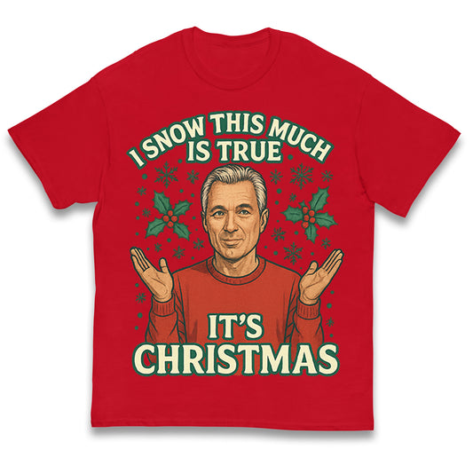 Martin Kemp Christmas Kids T Shirt