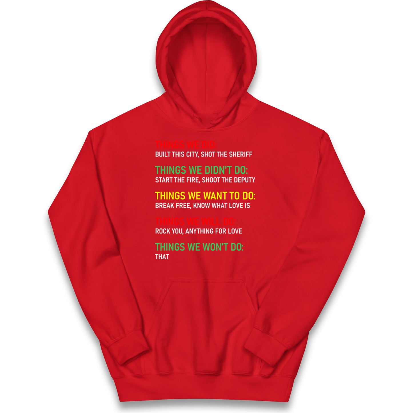 Bob Marley Music Kids Hoodie