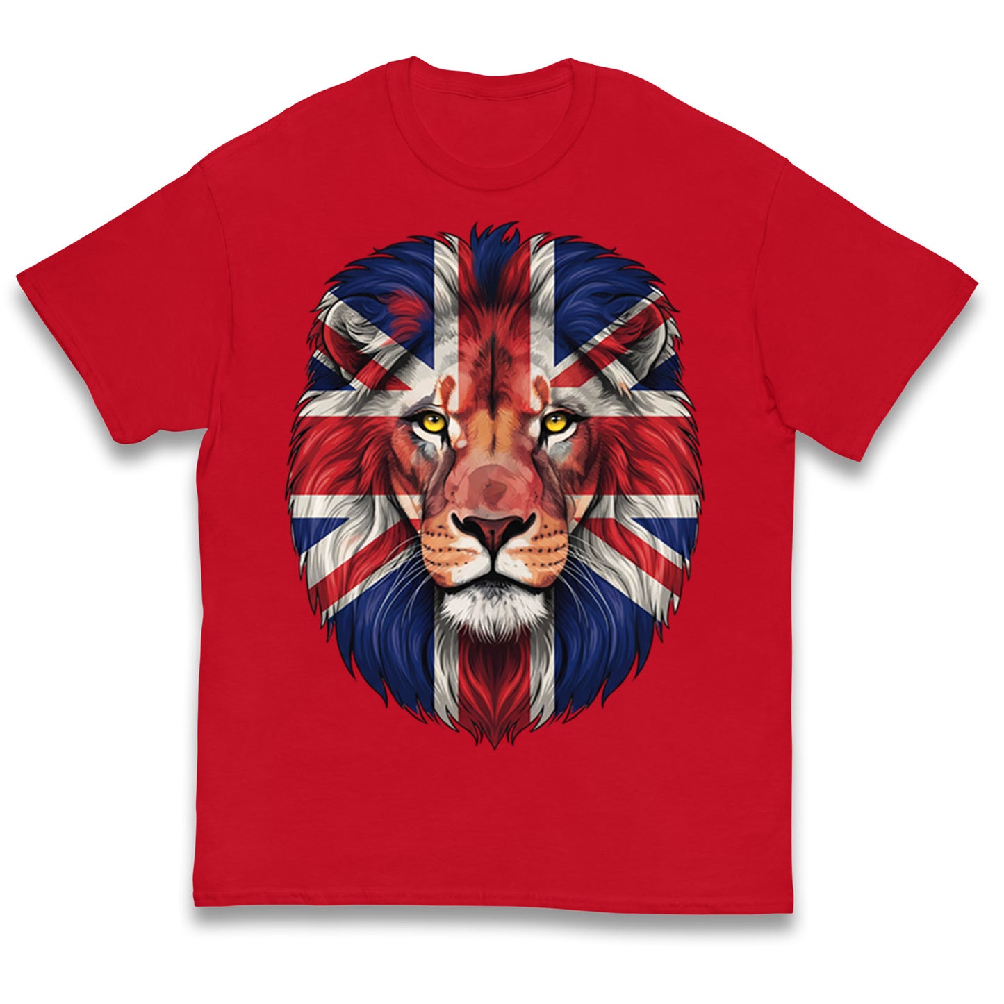 St George Flag Lion Kids T Shirt