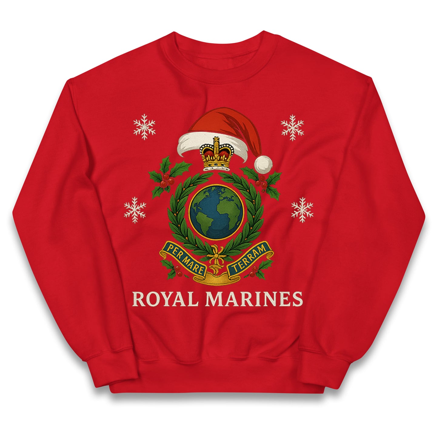 Royal Marines Christmas Kids Jumper