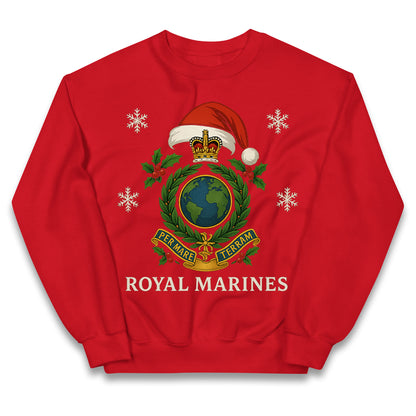 Royal Marines Christmas Kids Jumper
