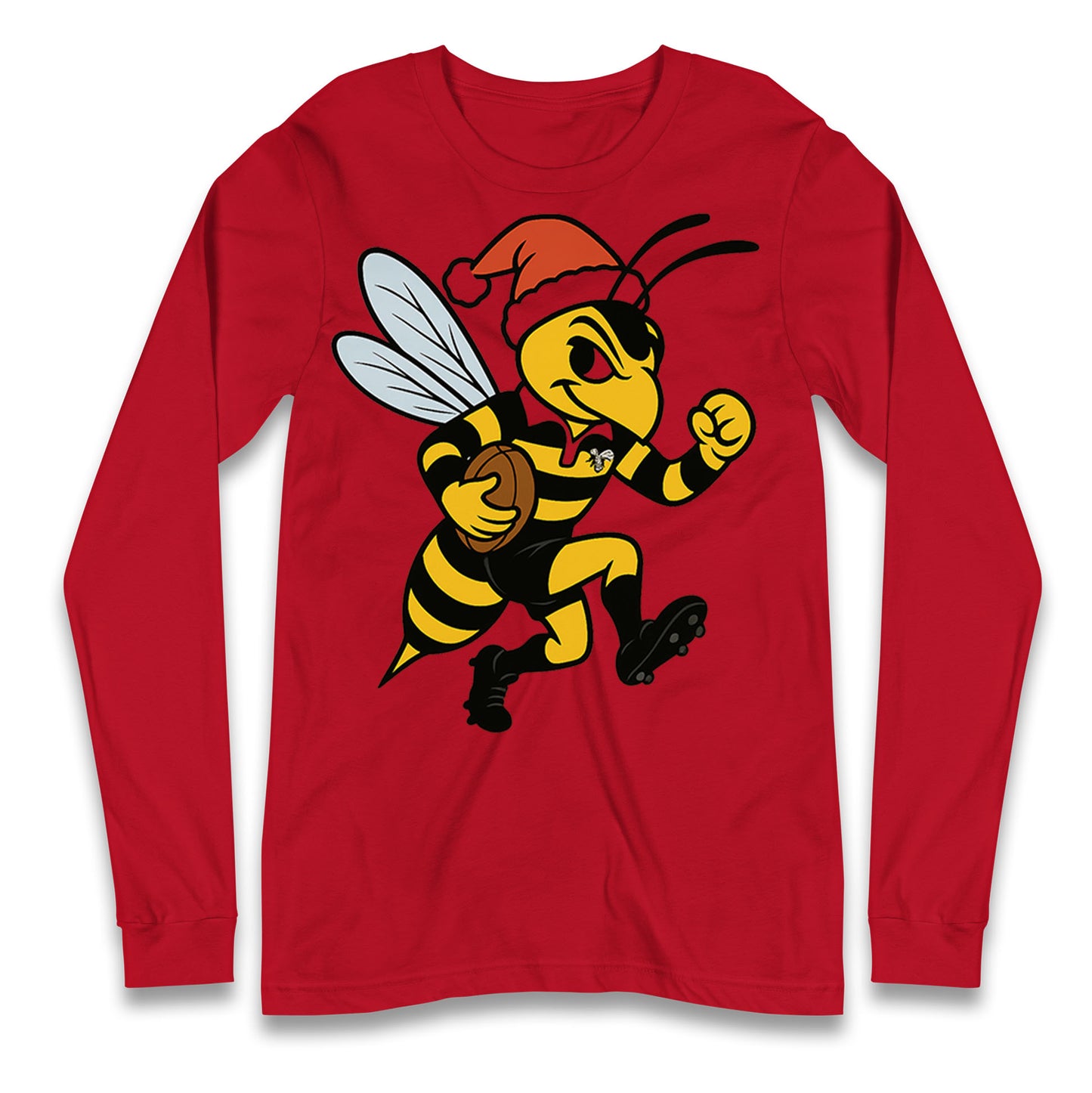 Wasps Rugby Christmas Longsleeve T Shirt