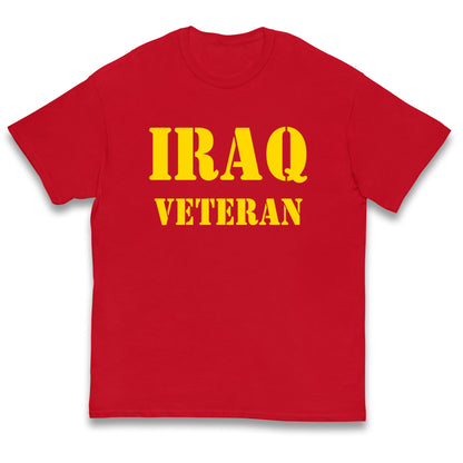 Iraq Veteran Kids T Shirt