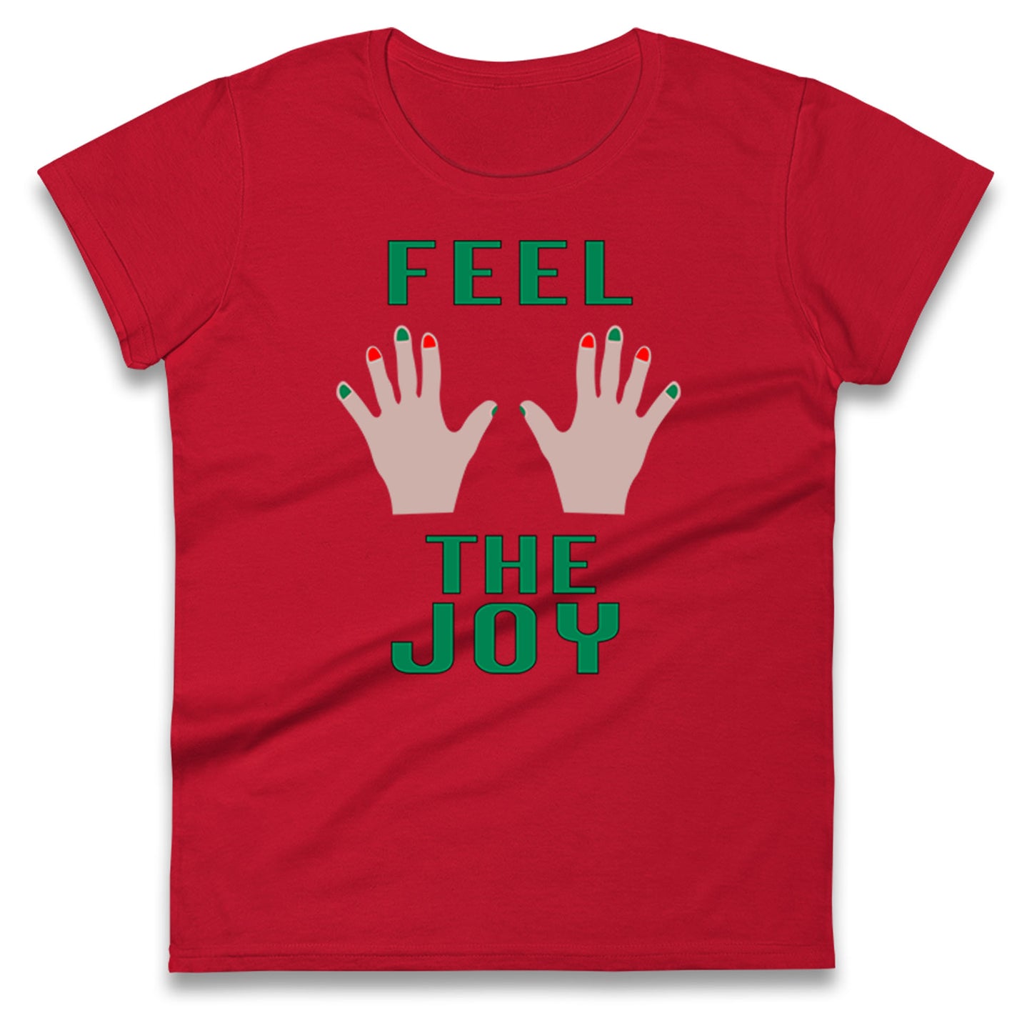 Rude christmas Ladies T Shirt