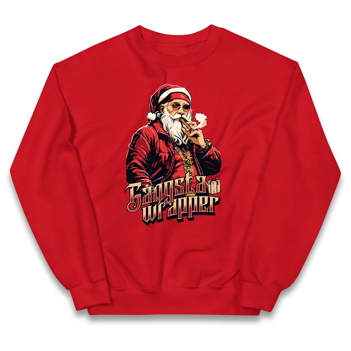 Santa Claus Gangster Kids Jumper