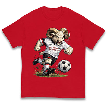 Old School Derby County Kids T Shirt