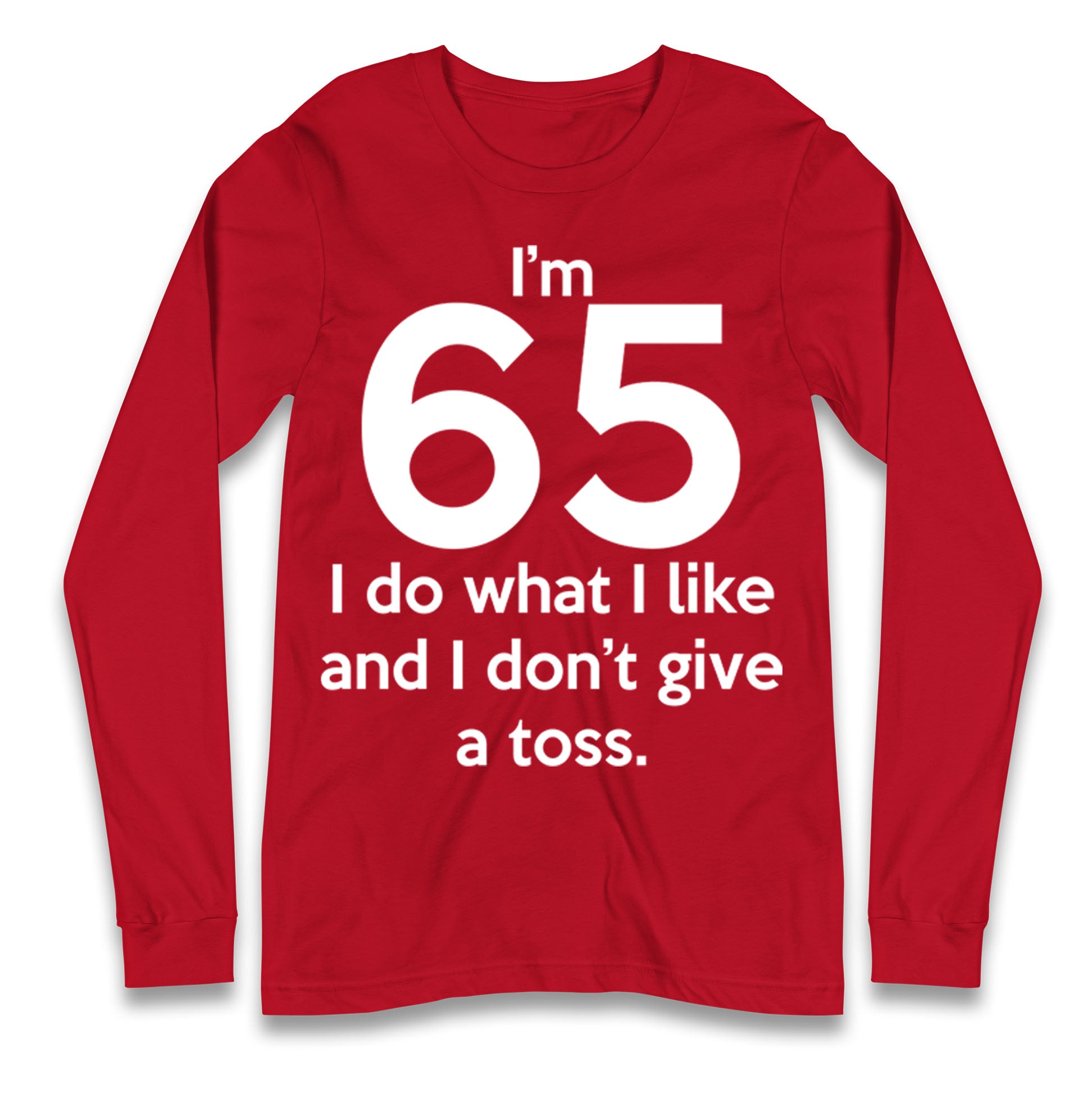 65th Birthday Longsleeve T Shirt 