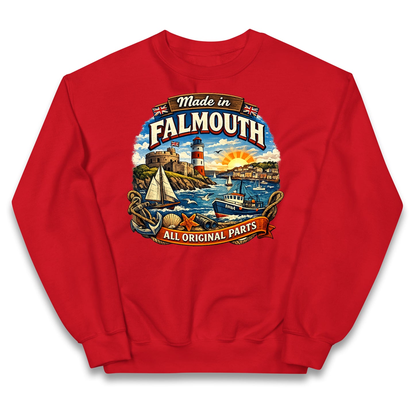 Made In Falmouth All Original Parts Kids Jumper
