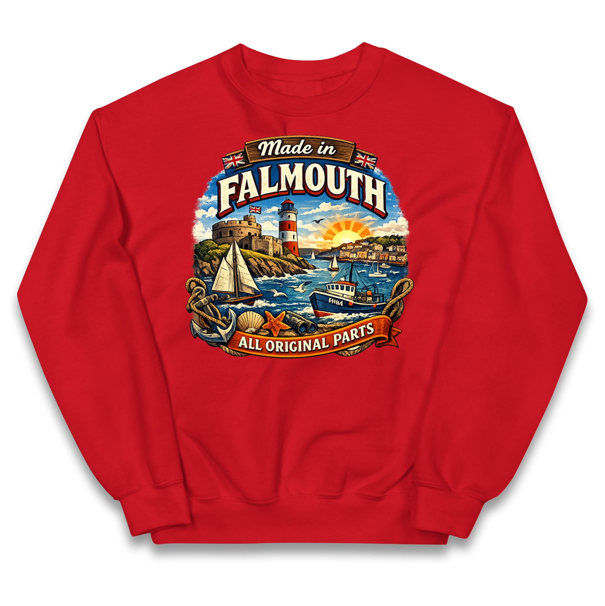 Made In Falmouth All Original Parts Kids Jumper