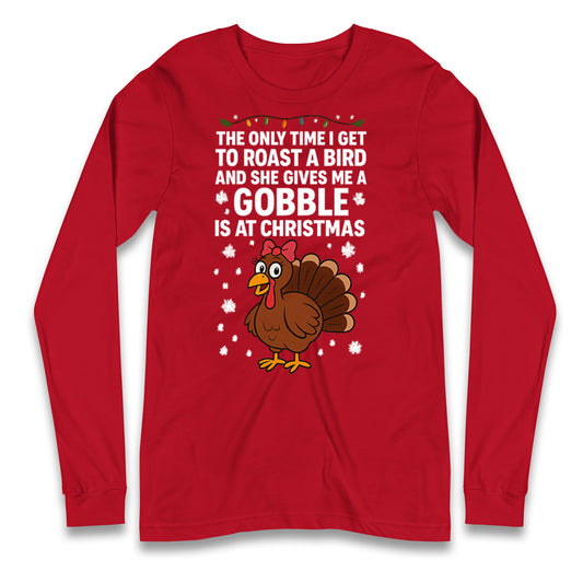 Rude Christmas Longsleeve T Shirt