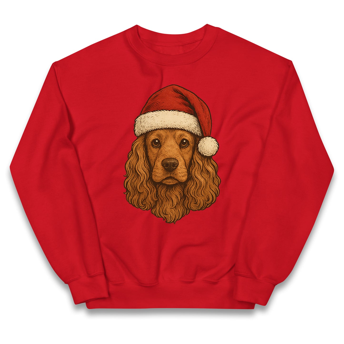Cocker Spaniel Christmas Kids Jumper