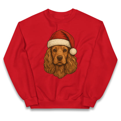 Cocker Spaniel Christmas Kids Jumper
