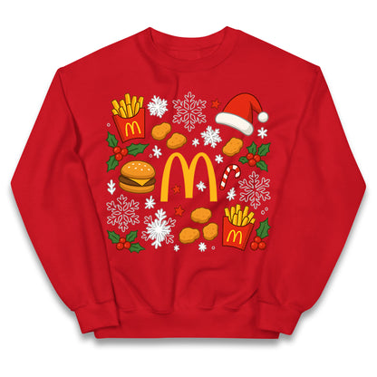 McDonalds Christmas Kids Jumper