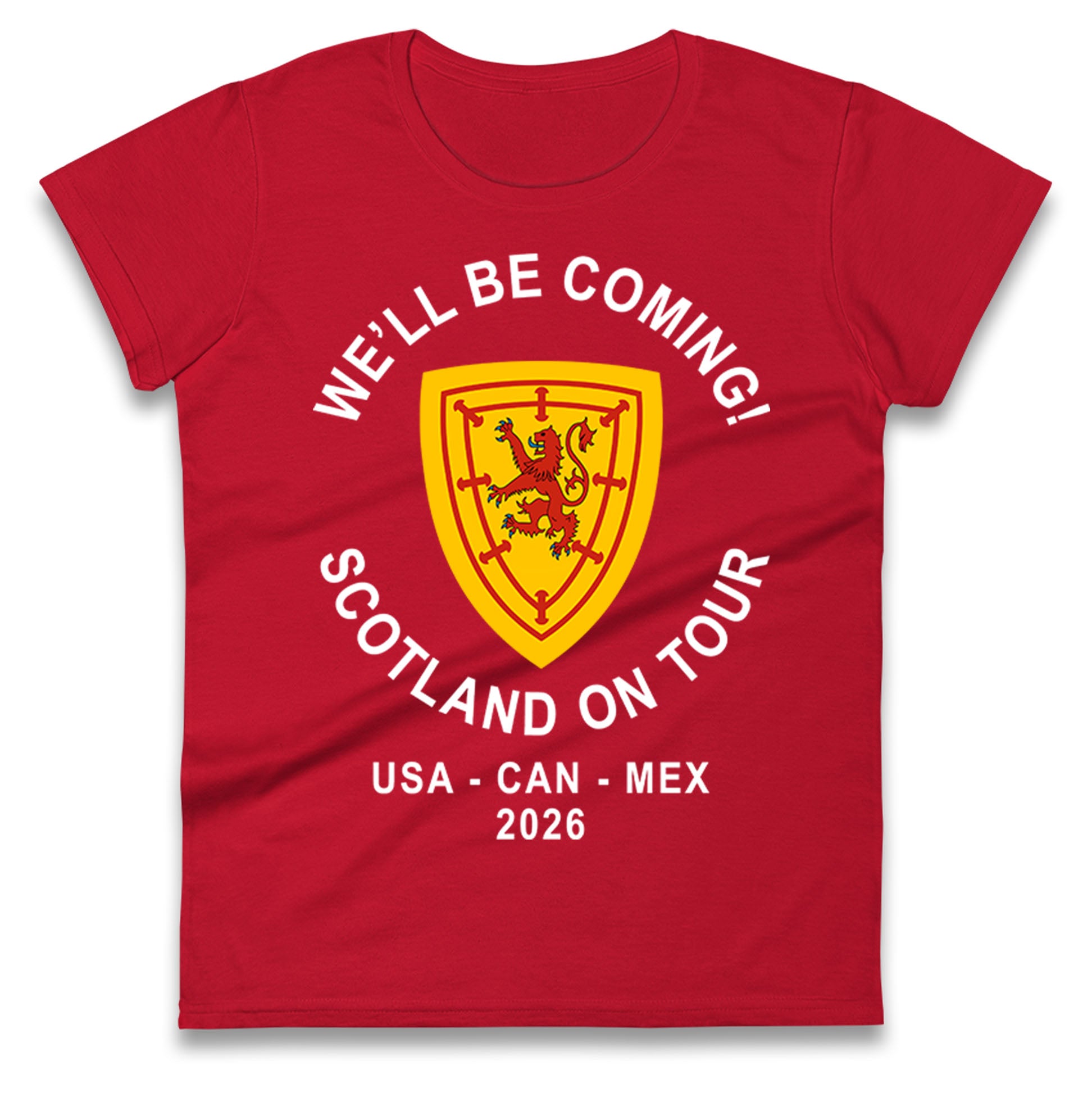 Scotland World Cup 2026 Ladies T Shirt