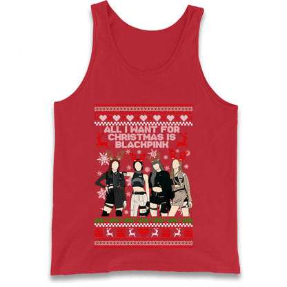 BlackPink Christmas Tank Top