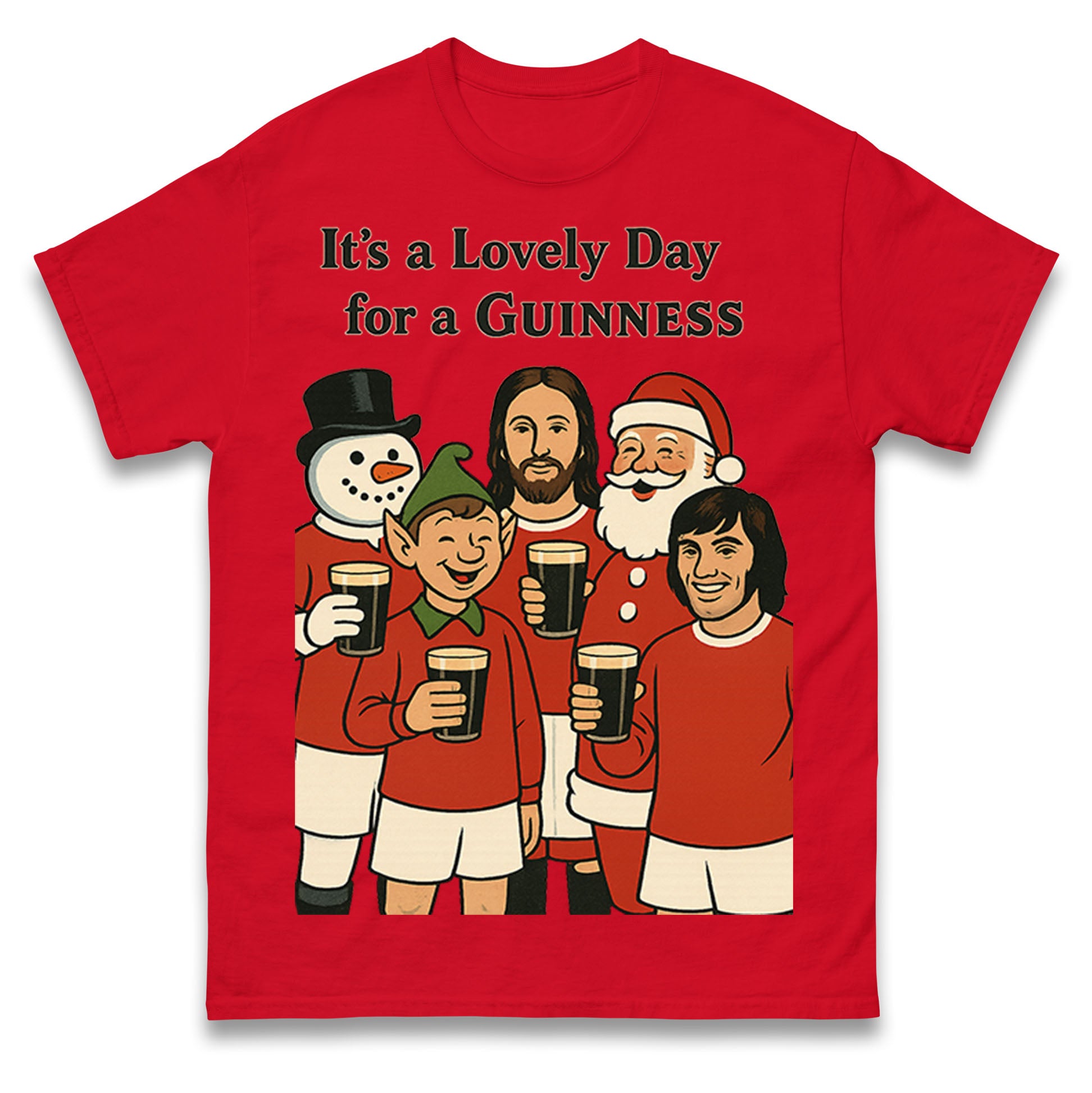 Man United Christmas T Shirt