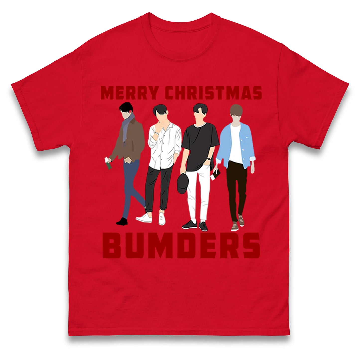 Merry Christmas Bumders The Inbetweeners t shirt
