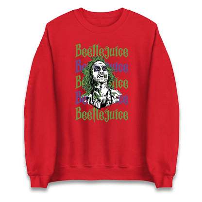 Beetle Juice Halloween Sweatshirt
