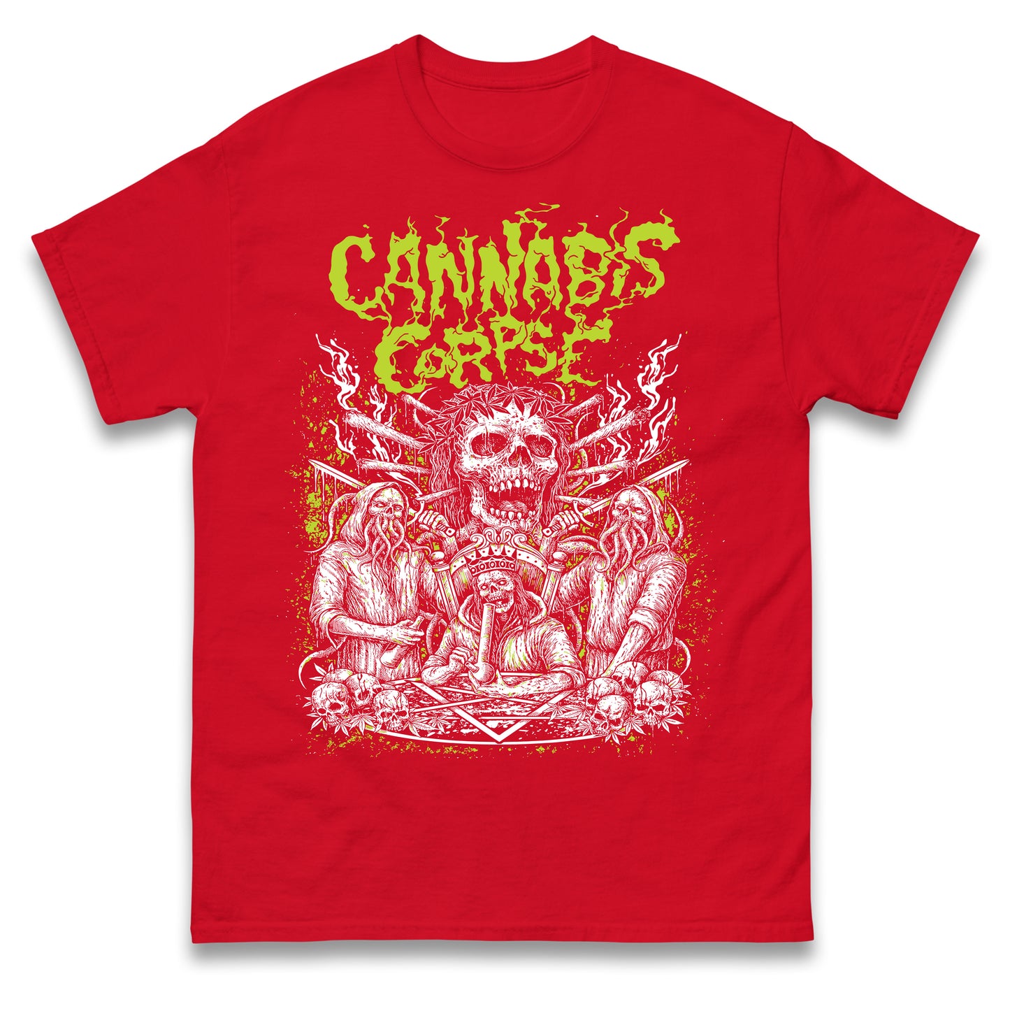 Cannabis Corpse Band T Shirt