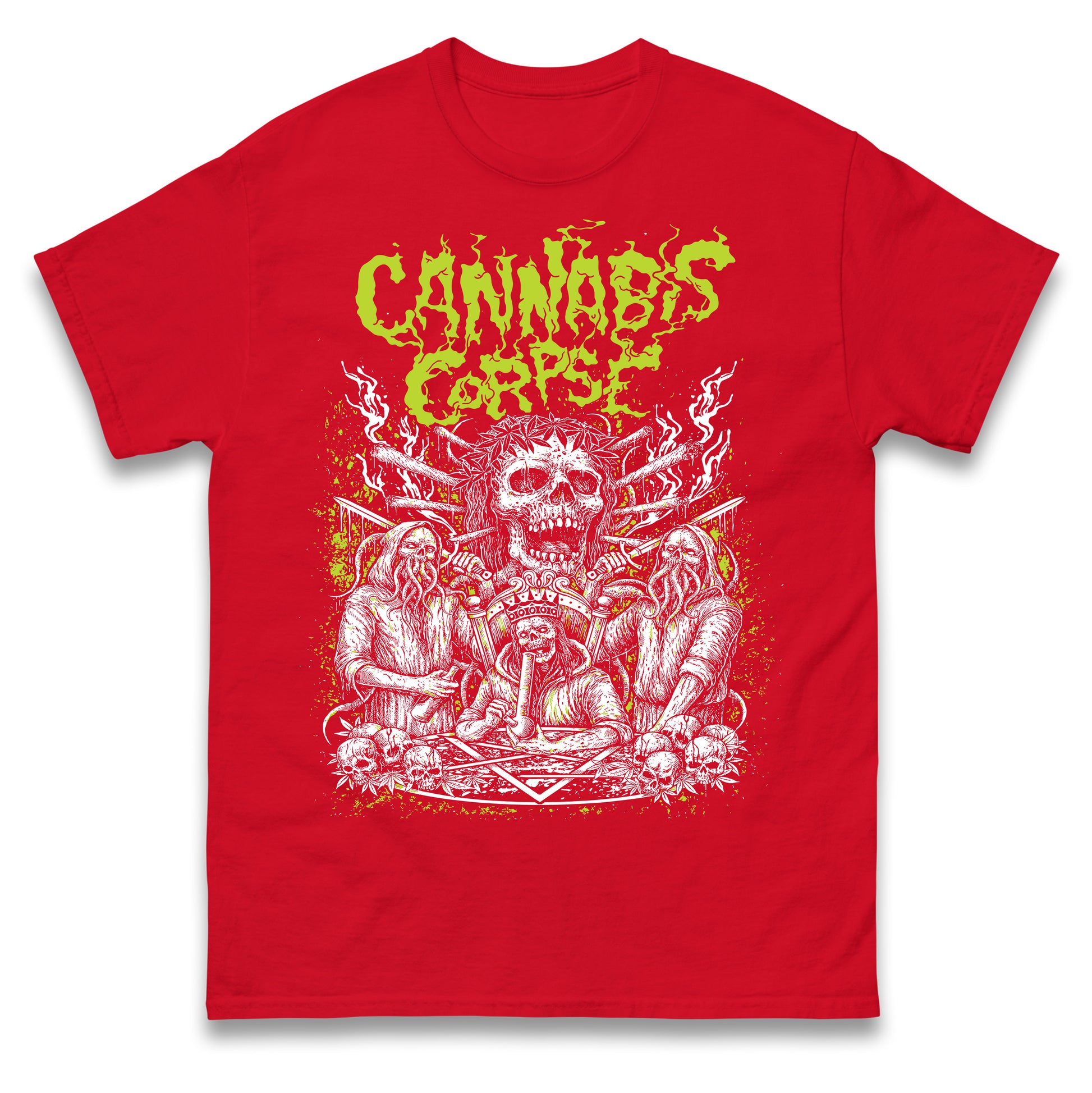 Cannabis Corpse Band T Shirt