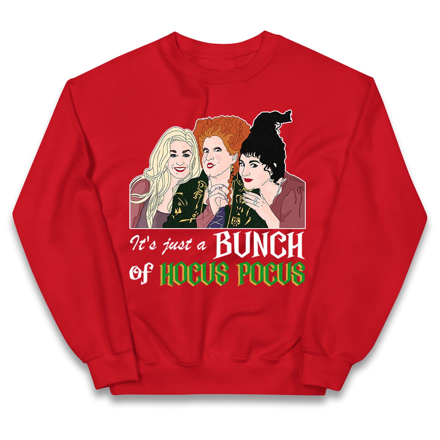 The Sanderson Sisters Disney Hocus Pocus Halloween Jumper

