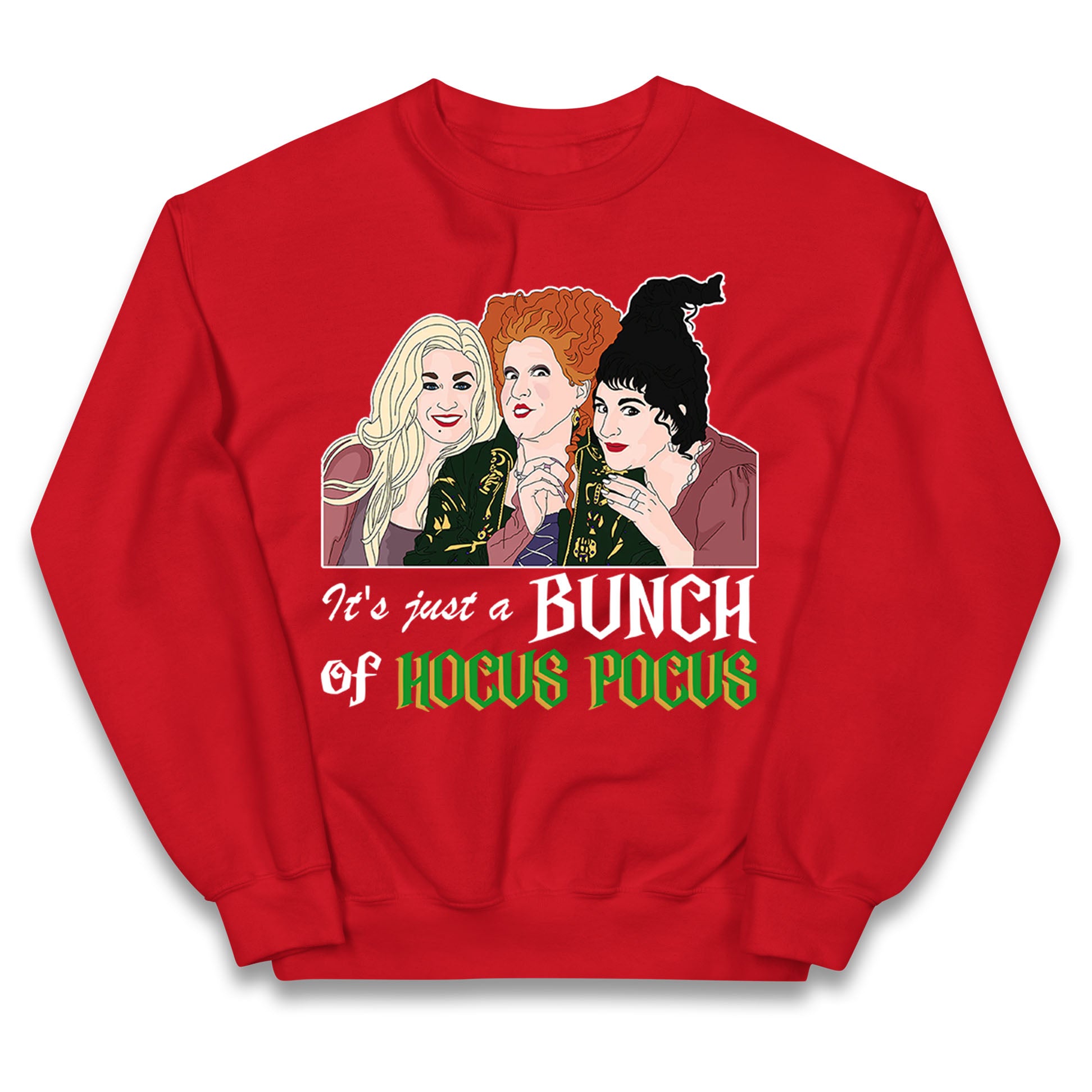 The Sanderson Sisters Disney Hocus Pocus Halloween Jumper
