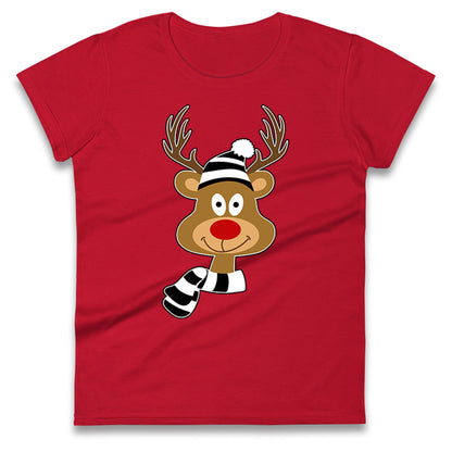 Grimsby Town Rudolph Christmas Ladies T Shirt 