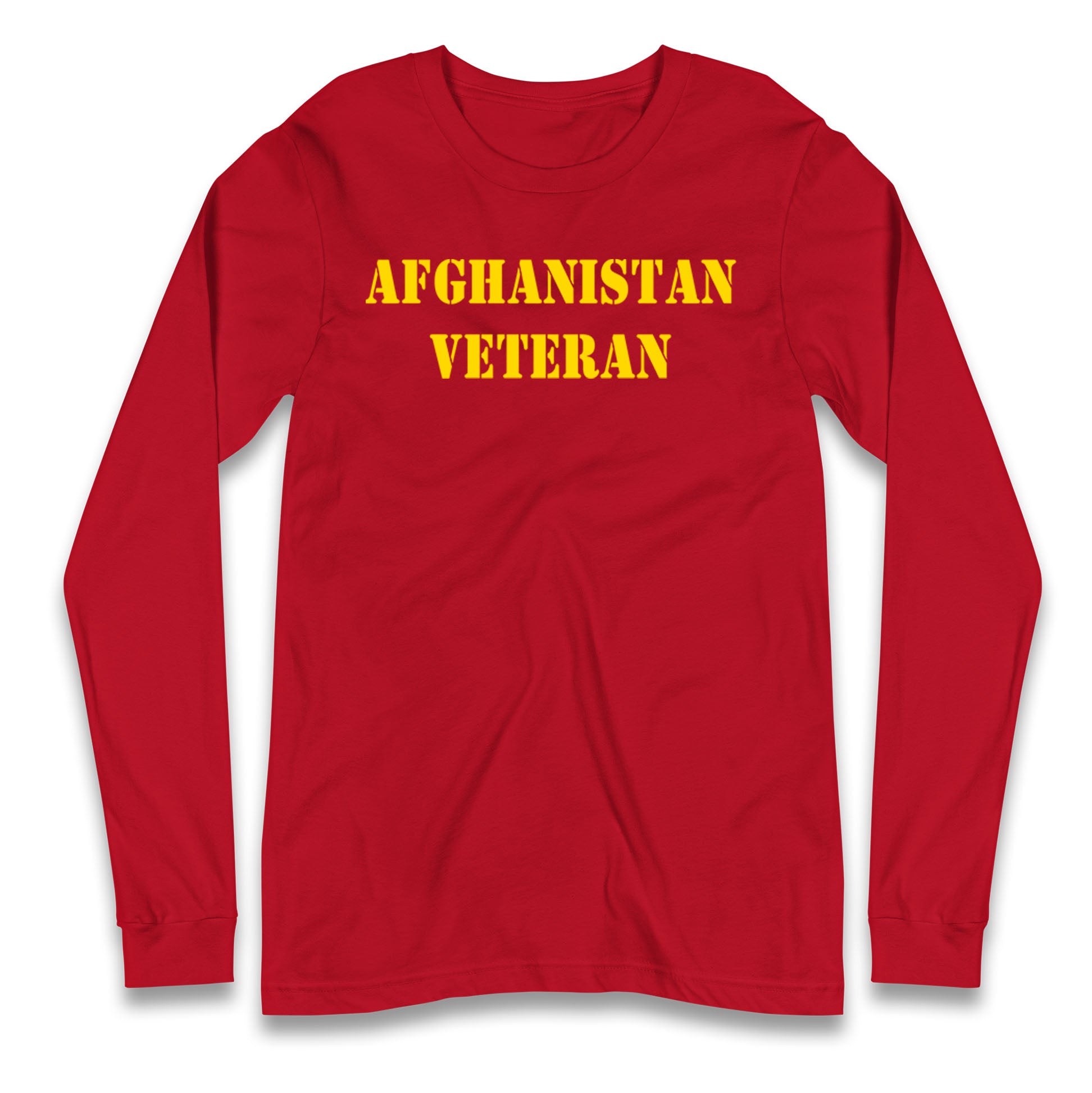 Afghanistan Veteran Longsleeve T Shirt