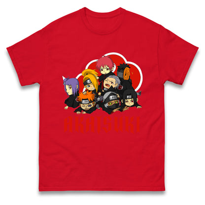naruto shippuden akatsuki t shirt