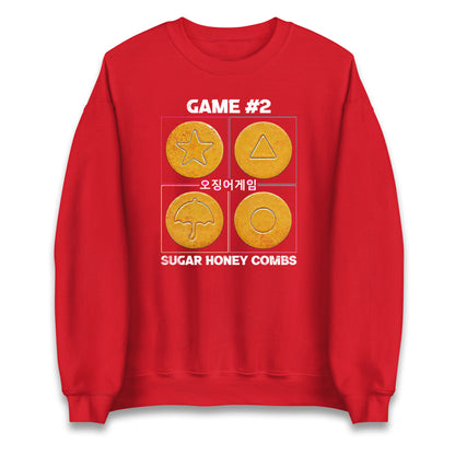Squid Game 2 Sugar Honeycombs Sweatshirt