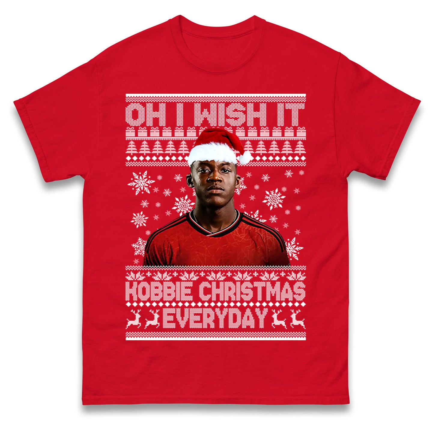 Kobbie Mainoo Christmas T Shirt