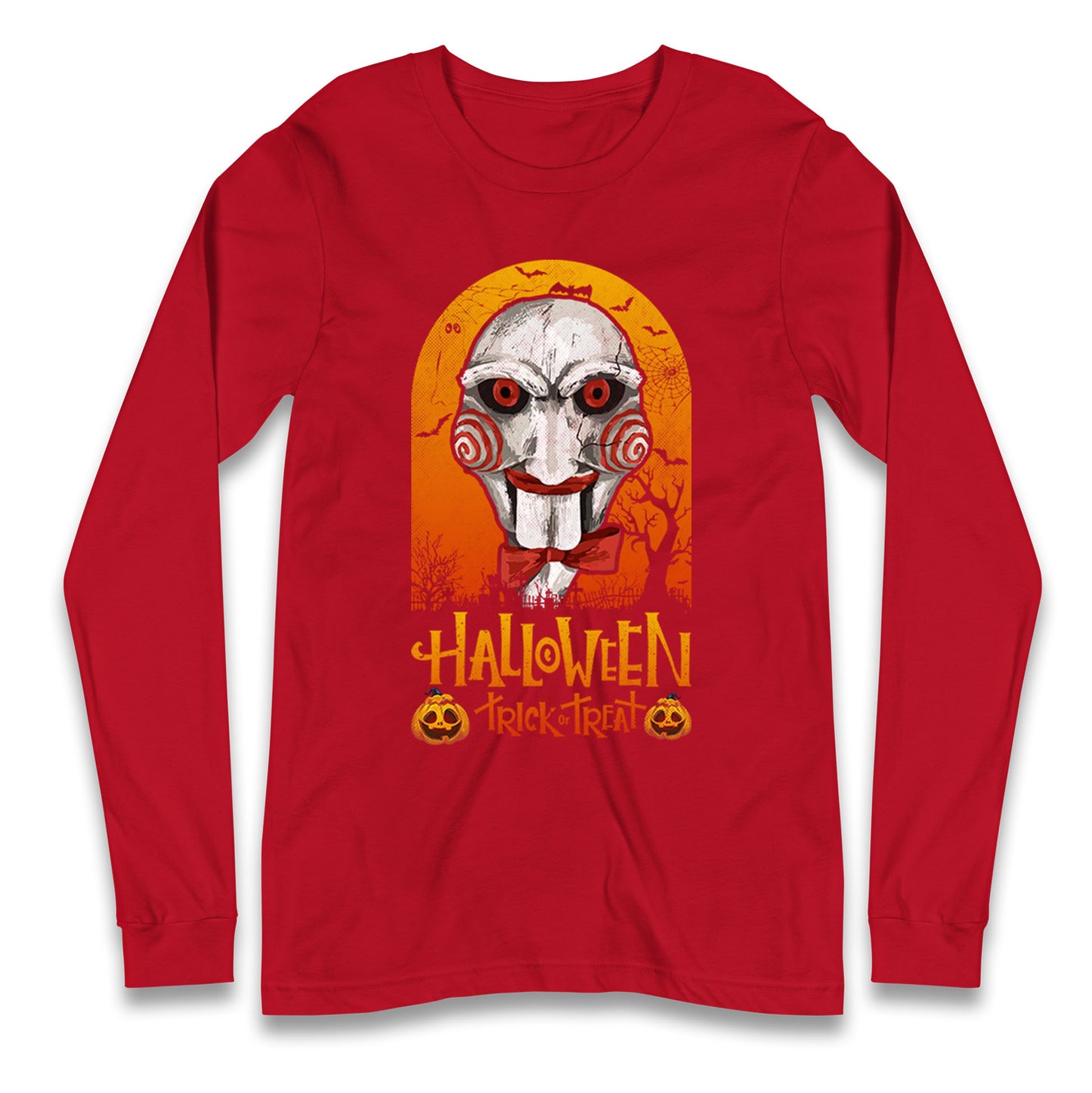 Billy The Puppet Saw Halloween Long Sleeve T Shirt