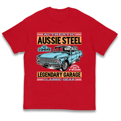 Authentic Aussie Steel Kids T Shirt