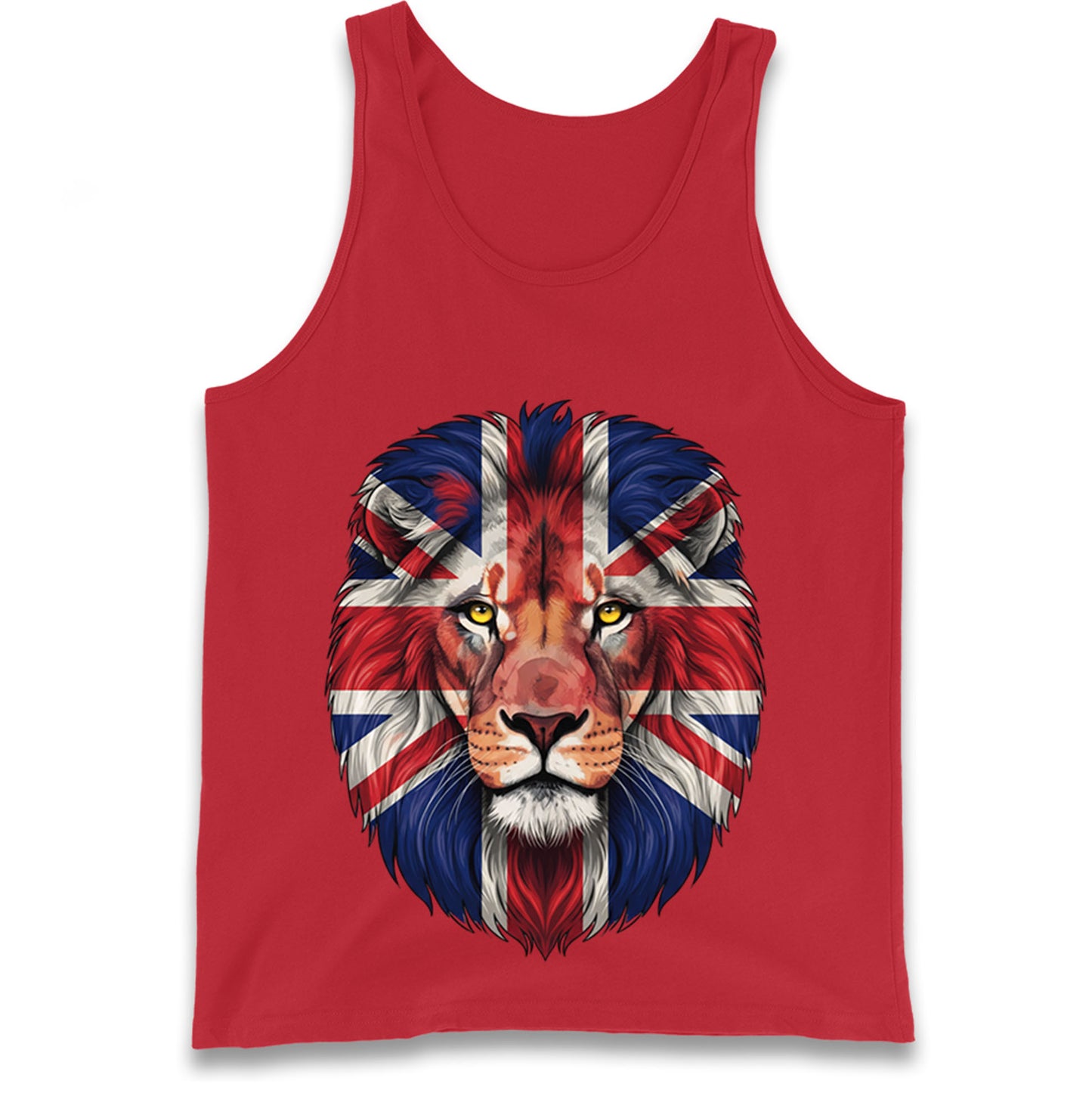 St George Flag Lion Tank Top