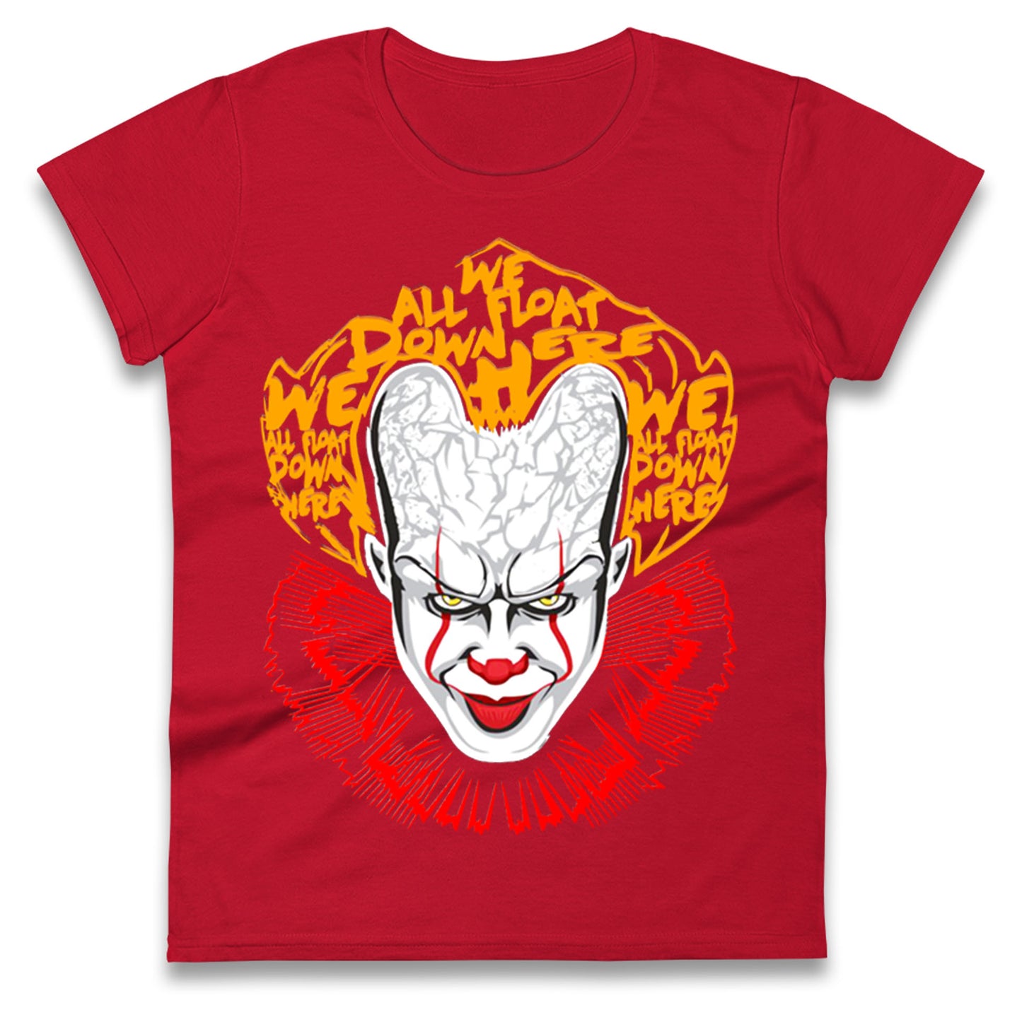 Pennywise Scary Clown Halloween t shirt
