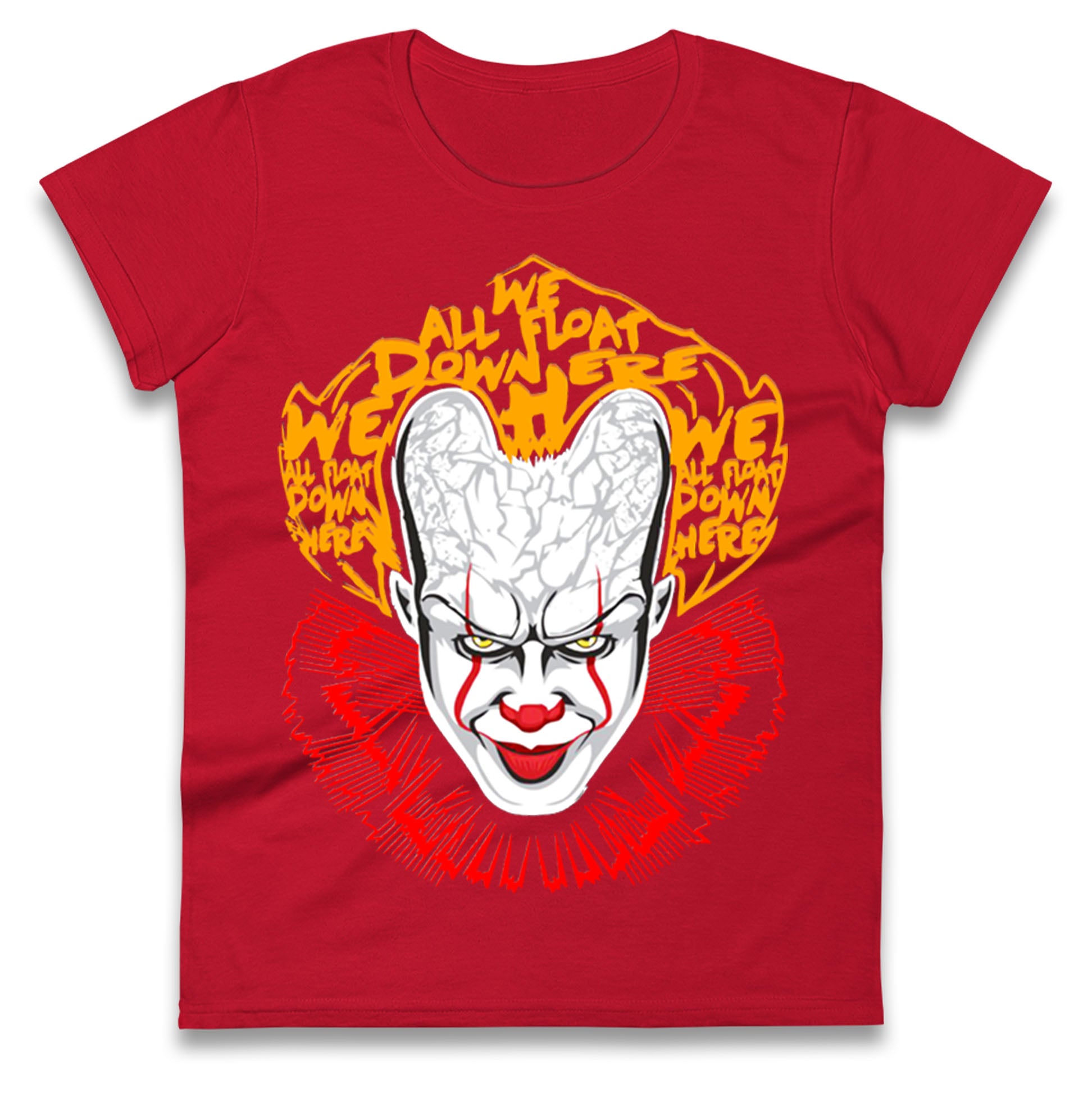 Pennywise Scary Clown Halloween t shirt

