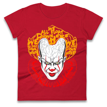 Pennywise Scary Clown Halloween t shirt
