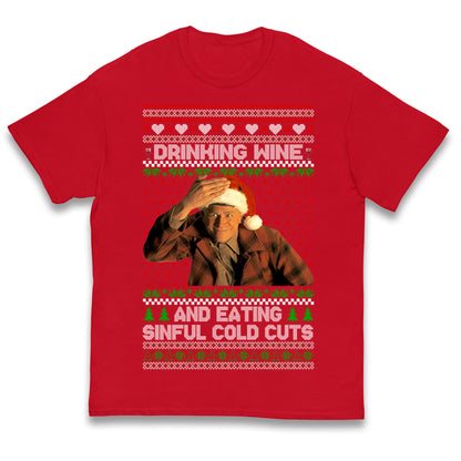 Ed Gein Wine Christmas Kids T Shirt