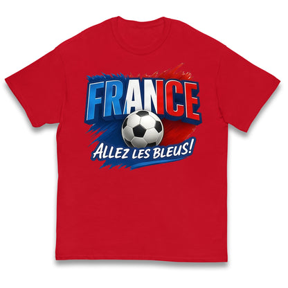 France Retro World Cup Kids T Shirt