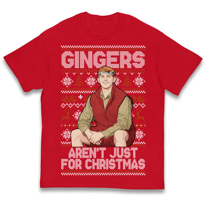 Angry Ginge Xmas Kids T Shirt
