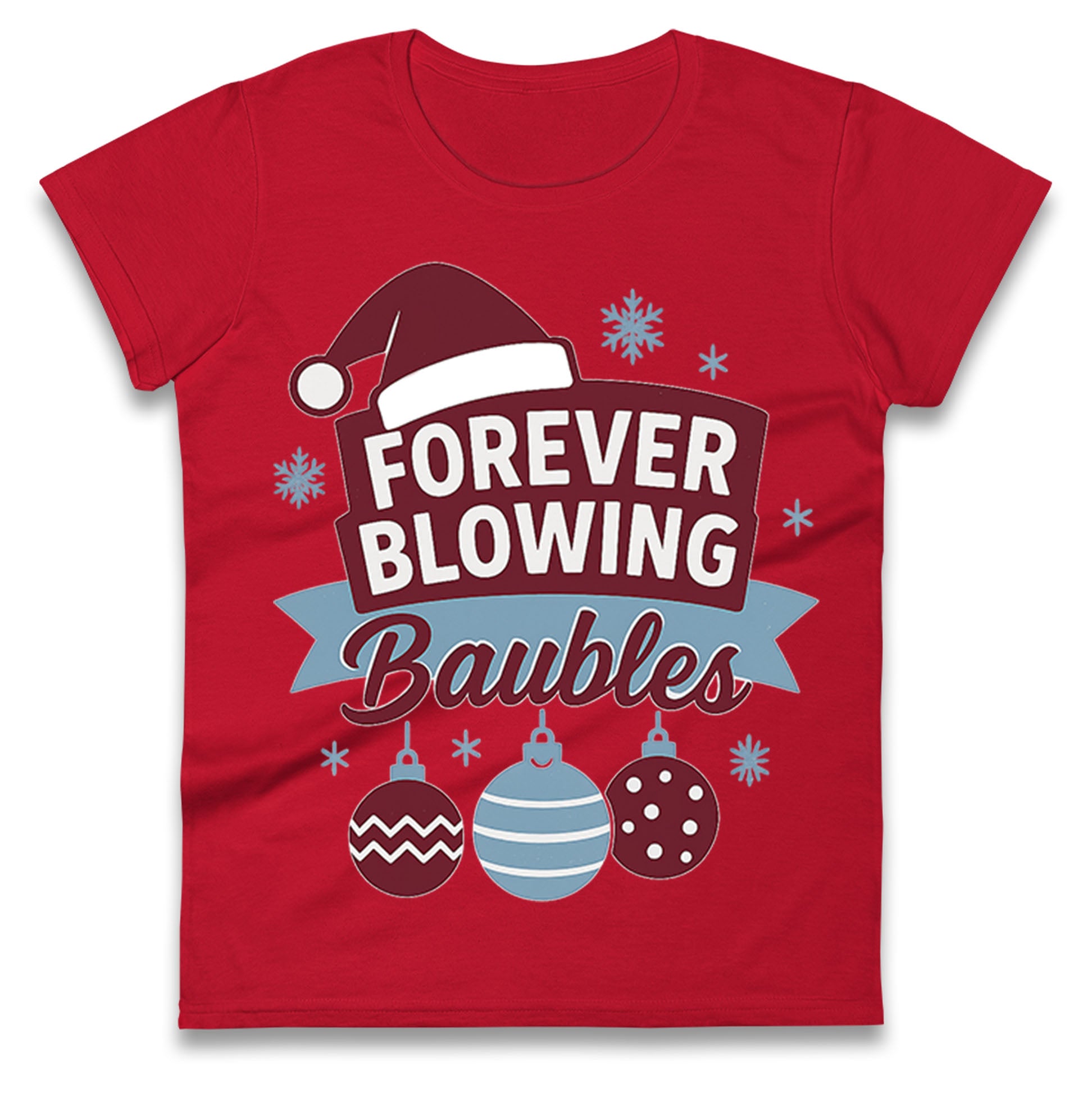 West Ham Christmas Ladies T Shirt