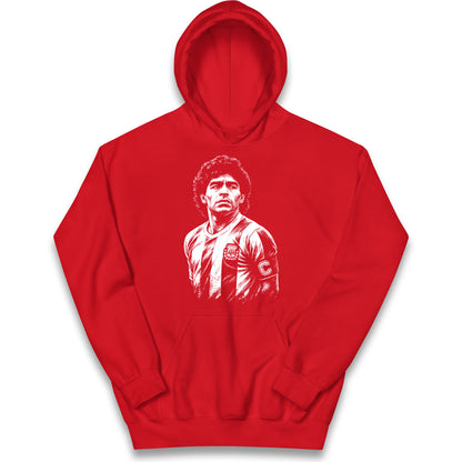 Maradona Argentina Kids Hoodie