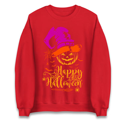 Spooky Pumpkin Happy Halloween Sweatshirt

