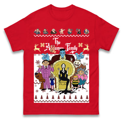 The Addams Family Christmas T Shirt
