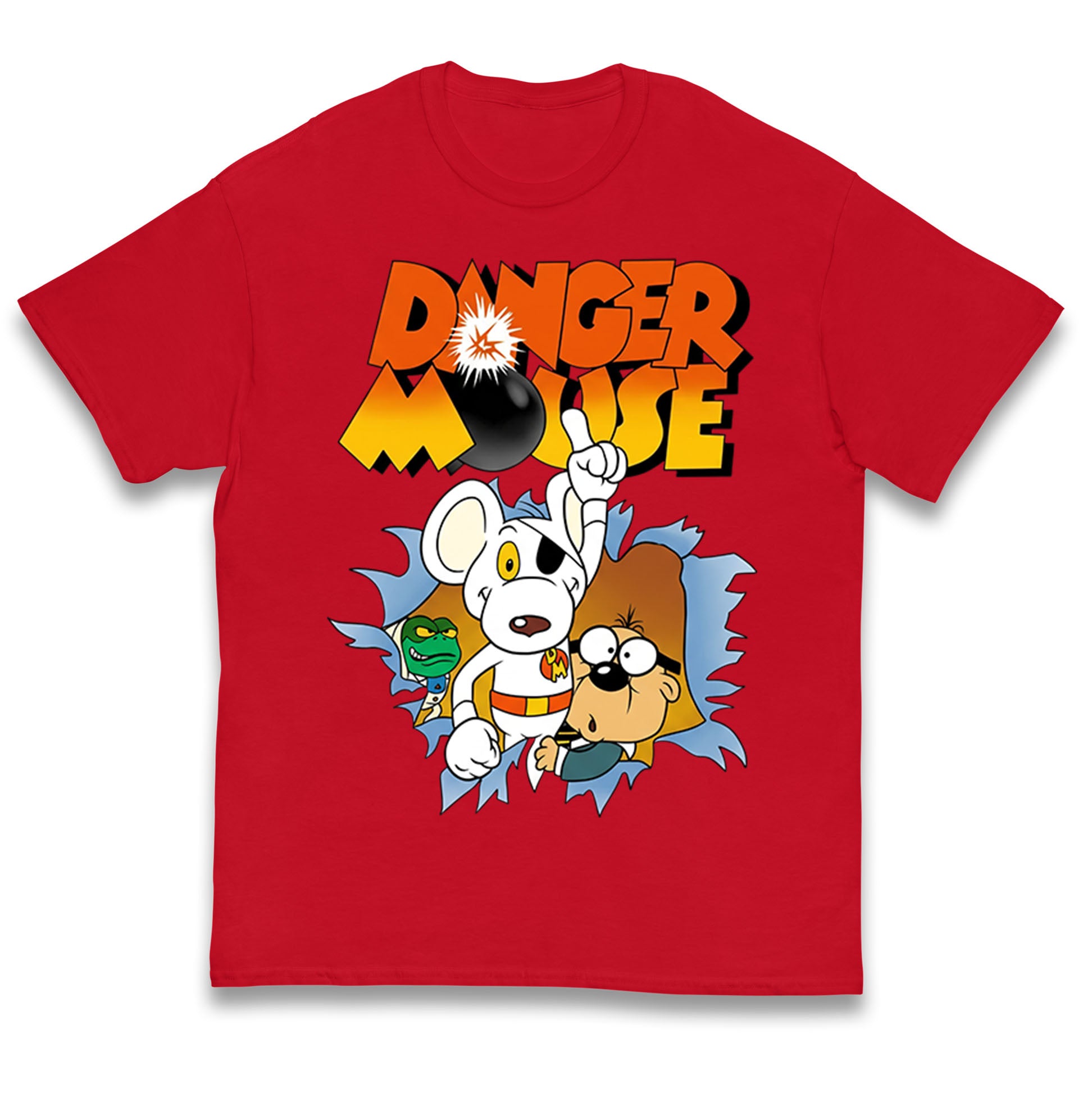 Danger Mouse & Penfold Kids T Shirt