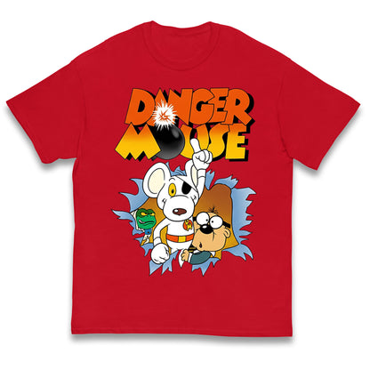 Danger Mouse & Penfold Kids T Shirt