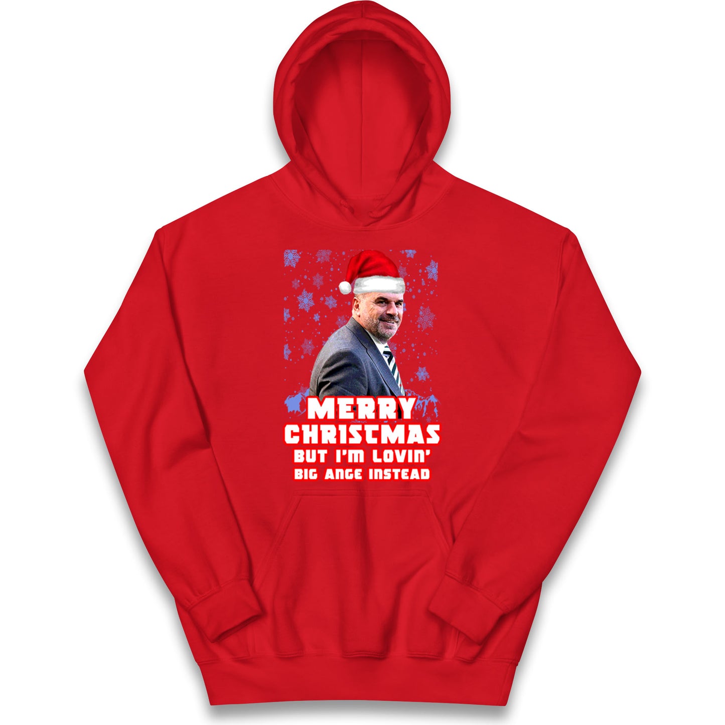 Merry christmas Ange Postecoglou Kids Hoodie