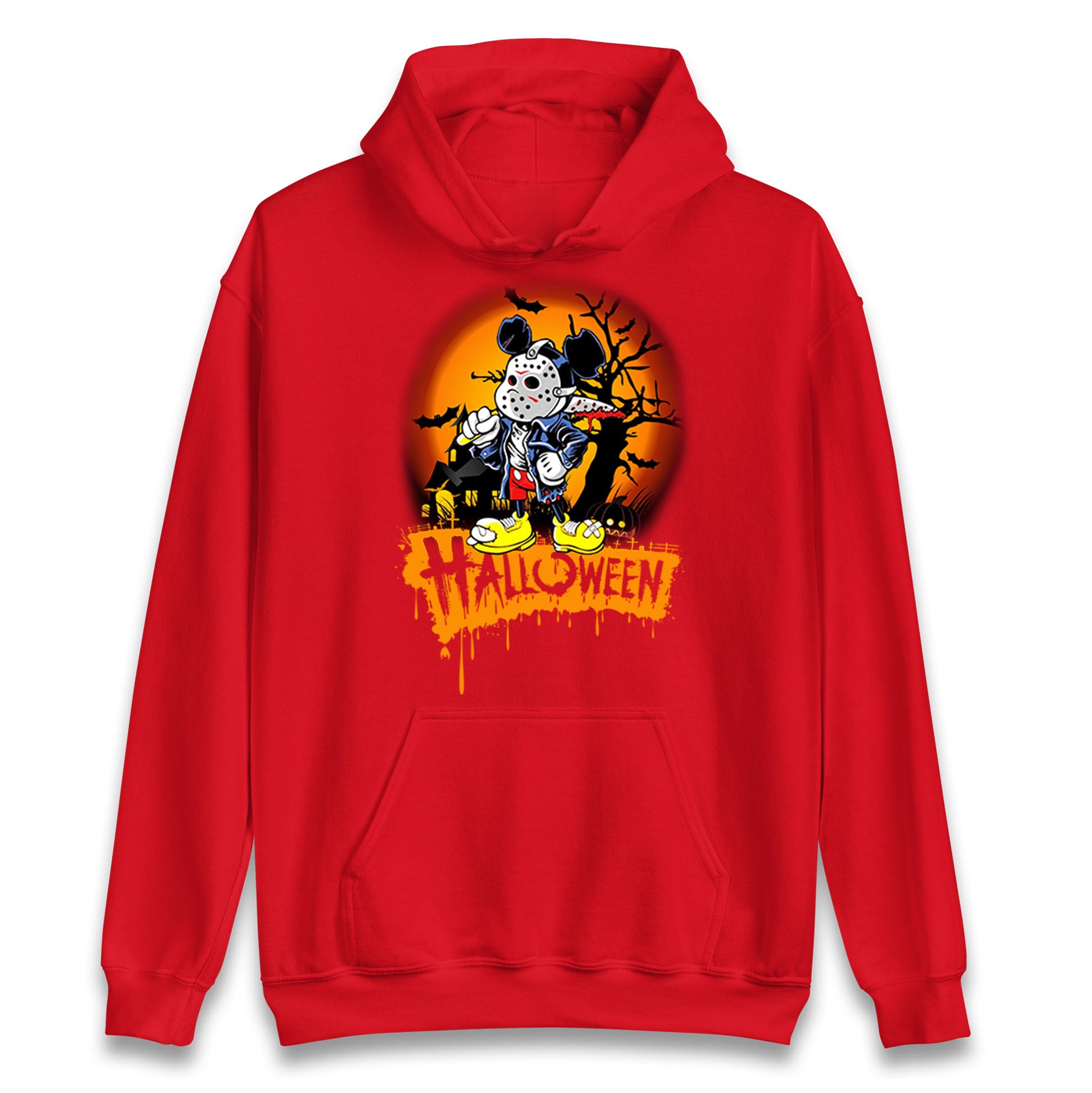 Mickey Mouse Haunted Halloween Hoodie
